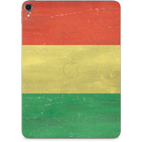 Bolivia Flag Distressed Apple iPad Pro Skin